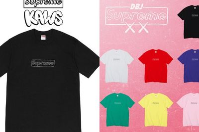 Supreme Kolaborasi Bersama KAWS untuk Luncurkan T-Shirt Baru