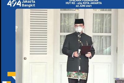 HUT DKI Jakarta ke-494, Ini Penjelasan Anies soal Tema Jakarta Bangkit
