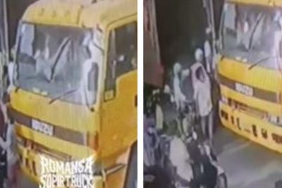 Kronologi Lengkap Kasus Viral Iringan Ambulans Hajar Sopir Truk di Jakut