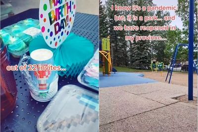 Sedih! Ibu Ini Rayakan Ulang Tahun Anaknya di Taman, Tak Ada Satupun Undangan yang Datang
