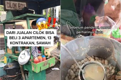 Wow! Omset Perhari Capai Jutaan, Pedagang Cilok Ini Beli 3 Apartemen, 13 Kontrakan & Sawah
