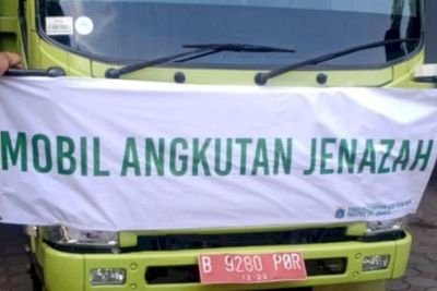 Selain Ambulans Kewalahan, Ini Alasan Pemprov DKI Pakai Truk Angkut Jenazah Covid-19