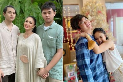 Nonton Film Porno Bareng Anak, Ini Potret Kedekatan Yuni Shara dengan Dua Putranya