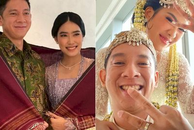 Alika Islamadina Resmi Dinikahi Raja Siregar, Kompak Pamer Cincin Pernikahan Usai Sah