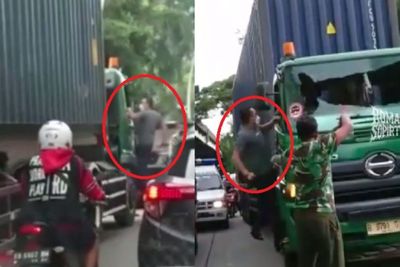 Pengemudi Pajero Arogan Hajar Sopir Truk di Jakut Akhirnya Diciduk Polisi