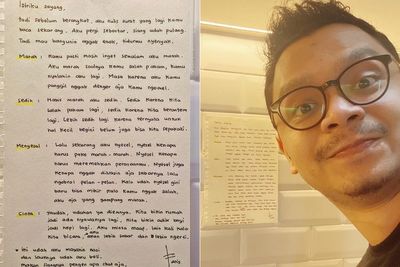 Cara Romantis Suami Minta Maaf ke Istri, Tulis Surat yang Bikin Baper