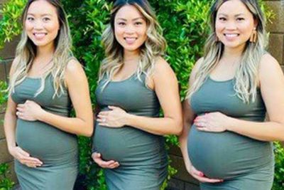 Potret Saudara Kembar Tiga di California yang Hamil Diwaktu Bersamaan Tanpa Direncanakan