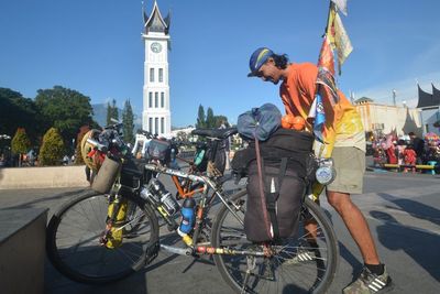FOTO: Pesepeda Keliling Indonesia