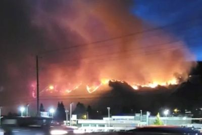 Petir Memicu Kebakaran Hutan di British Columbia saat Kanada Mengalami Gelombang Panas