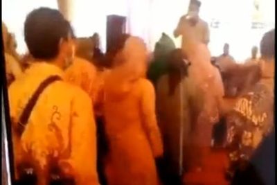 Duh! Viral Lurah di Depok Gelar Pesta Hajatan di Hari Pertama PPKM Darurat