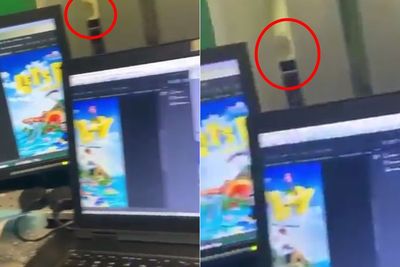 Horor! Pria Ini Tak Sengaja Rekam Penampakan Seram ketika Lembur, Ada Anak Kecil Berlari