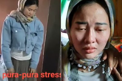 Tampang Memelas Istri Toke Emas Nasruddin Usai Diciduk Polisi, Pura-Pura Stres & Menyesal