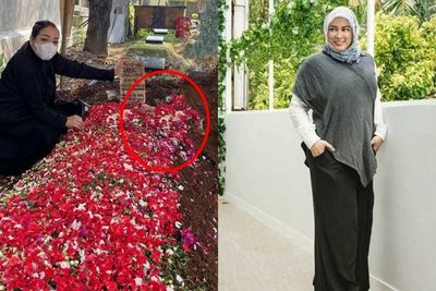 Heboh Penampakan Tangan di Makam Jane Shalimar, Netizen Pintar: Itu Editan yang Nggak Rapi