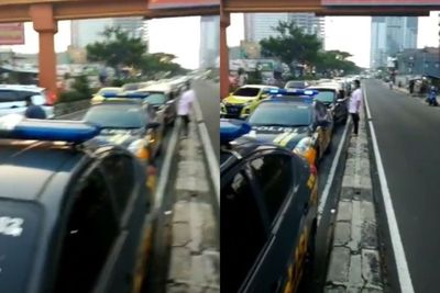 PPKM Darurat Hari Kedua, Jalan Margonda Depok Ditutup Total