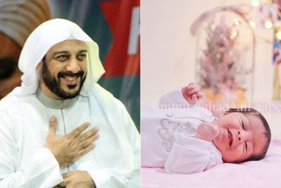 Anaknya Lahir Tanpa Sosok Ayah, Istri Syekh Ali Jaber: Jood, Dia Melihat Kita
