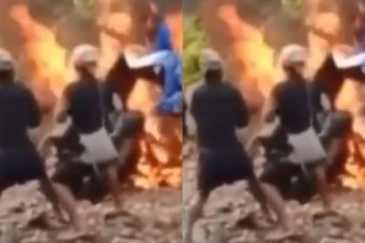 Tegas! Warga Baduy Bakar 3 Sepeda Motor, Langgar Aturan Adat Tak Boleh Berkendara
