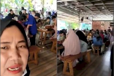 Viral Emak-emak Sebut Pemerintah Zalim & Ngaku Tak Takut Corona, Berujung Diamankan Polisi