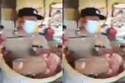 Viral Petugas Merazia Warung Makanan, Makanan Pun Ikut Diangkut, Padahal Tidak Boleh