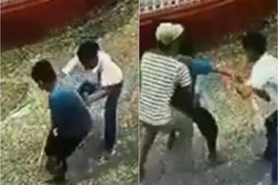 Viral Tiga Pria Rampok Bocah di Palembang, Rebut Ponsel Hingga Pukul Punggung