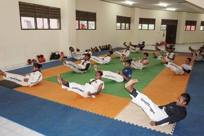 FOTO: Latihan Tim Tarung Derajat Papua