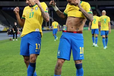FOTO: Copa America 2021, Brasil vs Peru 1-0