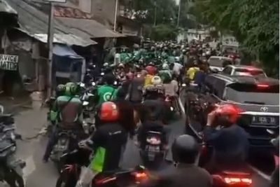 Polisi Amankan Saksi Terkait Bentrok Ojek Online VS Mata Elang di Jakarta Pusat