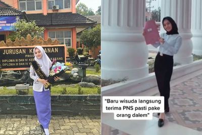 Balasan Menohok Wanita yang Dicurigai Jadi PNS Pakai Orang Dalam karena Baru Lulus Kuliah