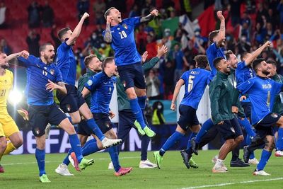 FOTO: Euro 2020, Italia vs Spanyol 1-1 (Penalti 4-2)