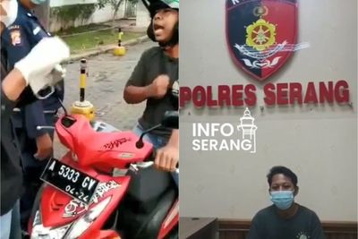 Pria Ngotot Tak Mau Pakai Masker & Tak Percaya COVID-19, Ditangkap Polisi Lalu Minta Maaf