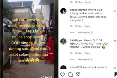 Bocah 5 Tahun Pesan Belanja Online Sistem COD hingga Rp16 Juta, Orang Tuanya Panik