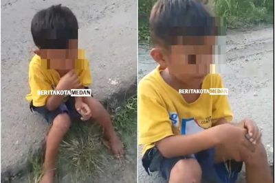 Miris! Bocah 8 Tahun di Medan Dicekoki Tuak Hingga Mabuk Sempoyongan, Jadi Bahan Tertawaan