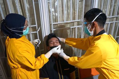 FOTO: Razia Protokol Kesehatan di Gorontalo