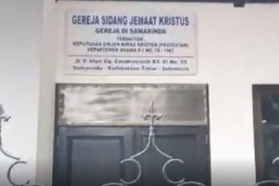 Gereja di Samarinda Diserang OTK, Polisi Turun Tangan