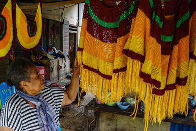 FOTO: Kerajinan Noken Cendrawasih