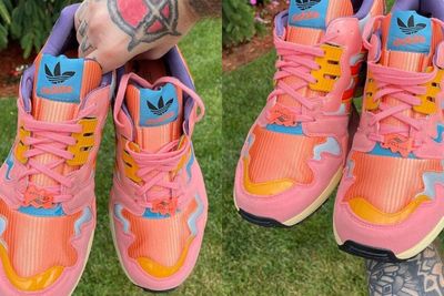 Melihat Tampilan Sneaker Hasil Kolaborasi Adidas dan Bad Bunny pada Adidas ZX8000