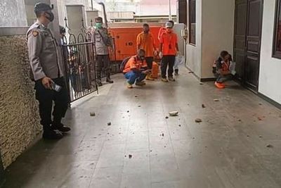 Pedagang Kaki Lima Diduga Melakukan Pengrusakan Gereja di Samarinda