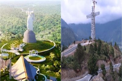 Keren! Sebentar Lagi Indonesia Bakal Punya Patung Yesus Tertinggi di Dunia