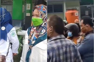 Geger Warga Ngamuk Tak Kebagian Vaksin, Diduga Vaksin Hanya untuk Orang-Orang Tertentu