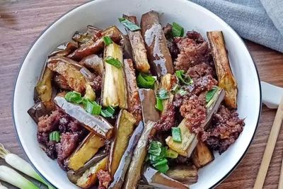 Resep Terong Tumis Daging Cincang
