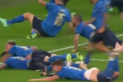 Heboh Selebrasi Kemenangan Italia, Celana Immobile Sampai Melorot, Bikin Netizen Ngakak