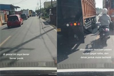 Viral, Aksi Sopir Ambulans yang Terobos Jalanan Padat Bawa Pasien Kritis, Endingnya Nyesek