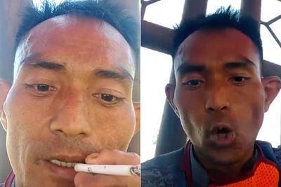 Viral Pria Hina Jokowi dan Polisi dengan Kata Kasar Sambil Hisap Rokok: Aku Gak Takut!