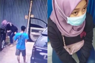 Astaga! Sejoli Terekam CCTV Buang Bayi Pakai Kantong Plastik di Bekasi, Diamankan Polisi