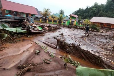 FOTO: Banjir Bandang di Tiga Kecamatan di Konawe Utara