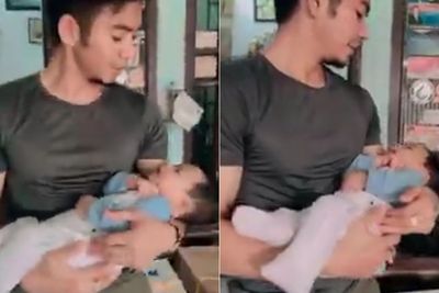 Rizki DA Pamer Video Gendong Anak, Tuai Pujian hingga Didoakan Rujuk Sama Nadya Mustika