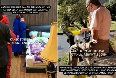 Kisah Inspiratif Kakek 93 Tahun Sembuh dari COVID-19, Ini Rahasianya!