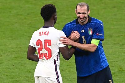 Chiellini Akui Kutuk Bukayo Saka Sehingga Penaltinya Gagal, Sebut Kata Ini