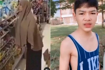 POPULER: Wanita Berpakaian Agamais Curi Susu & Pemuda Ngambek Pacarnya Senyum ke Kasir