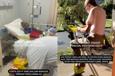 Viral Kakek 93 Tahun Sembuh dari COVID-19, Kisahnya Bikin Netizen Semangat