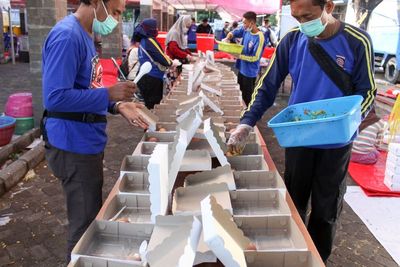 FOTO: Dapur Umum Kemensos